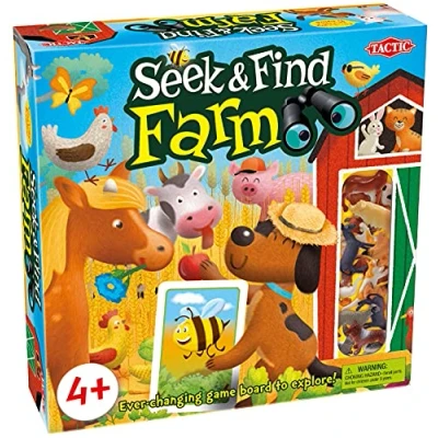 Image of Tactic Games Seek &amp; Find Farm, 6,2x25x25