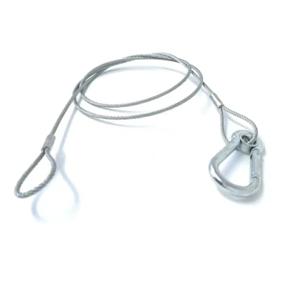 Image of Safety Bond Wire for Stage Lighting Galvanized Chain DJ, Disco, and Effects (2mm x 750mm 10kg)