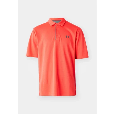 Image of Under Armour Tech Polo Racer Red / Pitch Gray MD