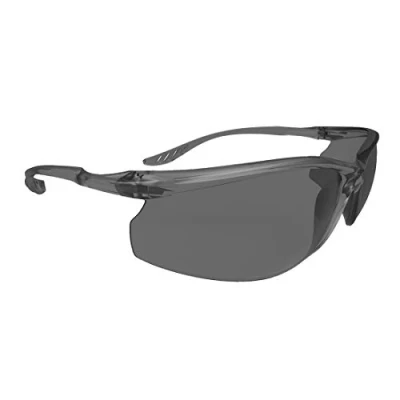 Image of Portwest Lite Safety Spectacles, Size: One Size, Colour: Smoke, PW14SKR