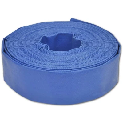 Image of vidaXL Flat Hose 50 m 1.5&quot; PVC