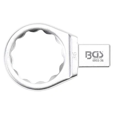 Image of BGS 6903 36 Push Fit Ring Spanner mm Square Size 14 x 18