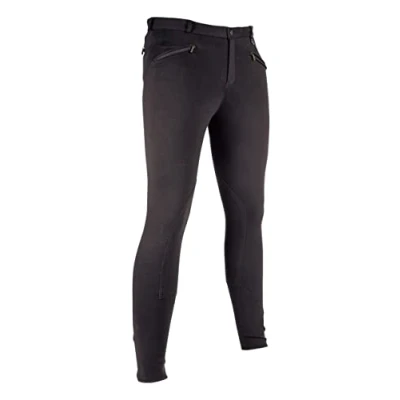 Image of Hkm Basic 9100 Men&#039;s Jodhpurs UK Size 28 Black