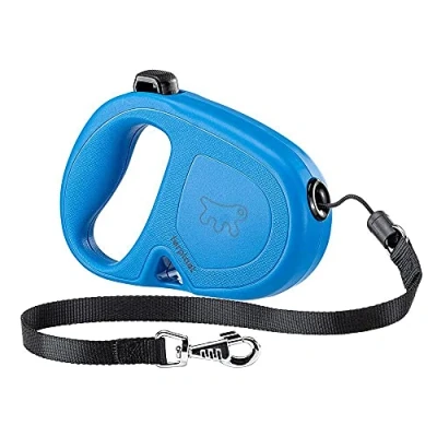 Image of Extendable Leash for Medium Large Dogs FLIPPY ONE CORD M, 5 m retractable cord, max 20 kg, Blue