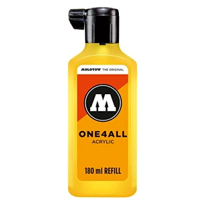 Image of Molotow Refill ONE4ALL Permanent Marker 180 ml Zinc yellow