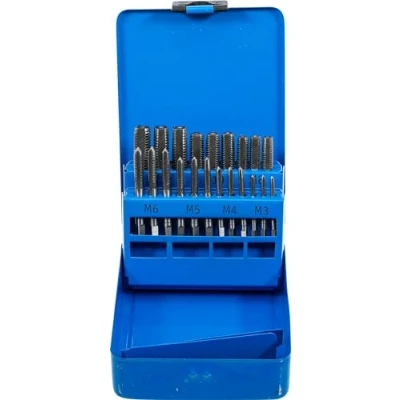 Image of BGS 1924 Thread Cutting Set M3 M12 21 pcs.