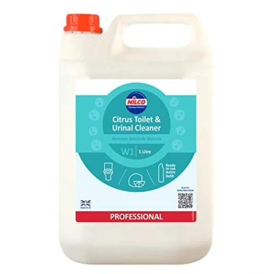 Image of Nilco W1 Citrus Toilet &amp; Urinal Cleaner 5L SVTN5NRTCCP