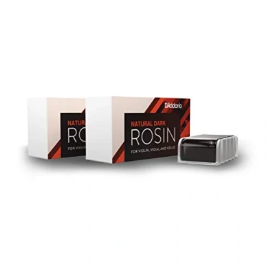 Image of D&#039;Addario VR200 2P Violin Rosin Cello Natural Violin, Light, Two Pack
