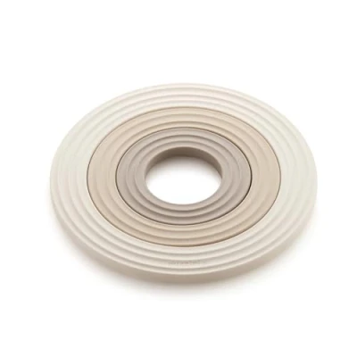 Image of Guzzini 3 IN 1 RING Set of Trivets Multicolour, Ø 18 x h1 cm 11870052