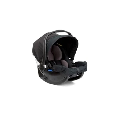 Image of Graco SnugEssentials i Size Infant Car Seat (Birth to 12 Months Approx, 40 75cm) with newborn insert, ISOFIX Base Compatible, Black/Grey fashion