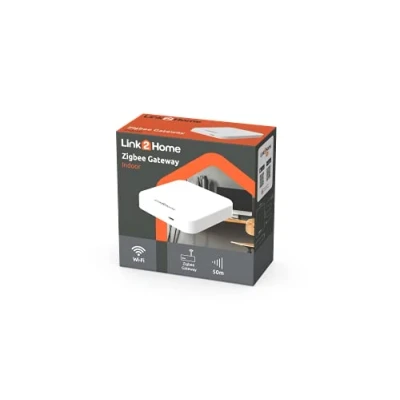 Image of Link2Home Zigbee Smart Gateway Module Hub for WiFi, Compatible with Alexa, Google Assistant, Siri + Includes 1m USB Cable