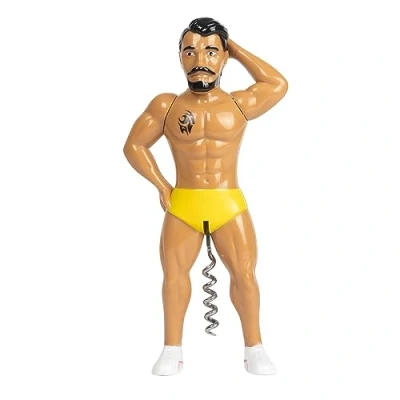 Image of Mr Lovin’ Corkscrew Wine Bottle Opener, Corkscrews The Tall, Dark, Handsome Bar Keepers Friend Funny Gift, Hen Do Thumbs Up!