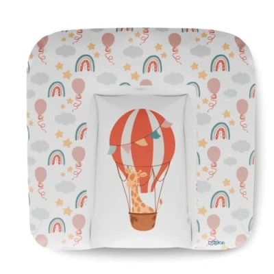 Image of Kikido Changing Mat 75x70 Hot Air Balloon Baby Easy to Clean Anti Roll Nappy Soft and Comfortable 70x75 Universal Size