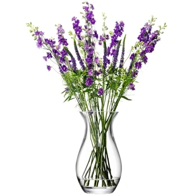 Image of LSA International Flower Grand Posy Vase H32 cm Clear 1 Unit Mouthblown and Handmade Glass FW15