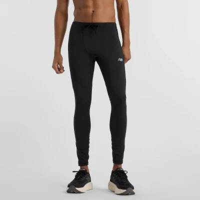 Image of New Balance Sleek Pocket Leggings black, Men&#039;s, Size: Large, Black