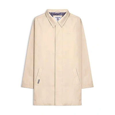 Image of Lambretta Mens Mac Coat (Stone) Size 2XL