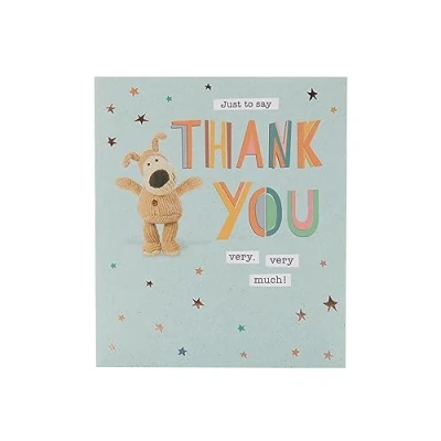 Image of Boofle Thank You Card for Him/Her/Friend Cute Design