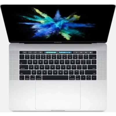 Image of Apple MacBook Pro 15.4&quot; with Touch Bar (i7 7700hq 2.8ghz 16gb 256gb SSD) QWERTY U.S Keyboard MPTR2LL/A Mid 2017 Silver (Renewed)