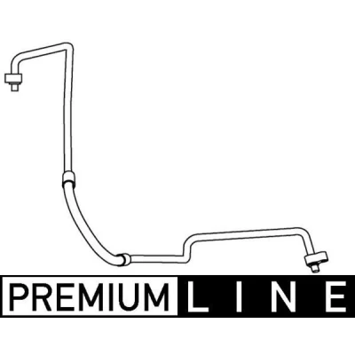 Image of 1255744, 1305853, 1370301, 1465448, 3M5H19N601MA Air Conditioning Pipe MAHLE ORIGINAL AP 86 000P FORD: Focus 2, 2 Kombi, C Max