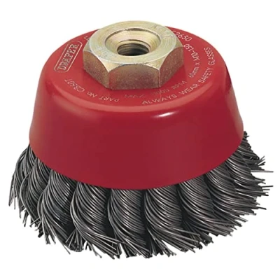 Image of Draper Twist Knot Wire Cup Brush, 60mm, M10