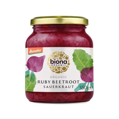 Image of Biona Demeter Organic Sauerkraut Ruby Red 350g