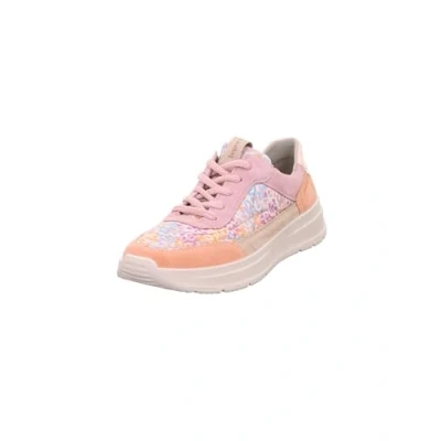 Image of Legero Women&#039;s Sprinter Sneaker, Multicoloured Pink 9560, 3 UK