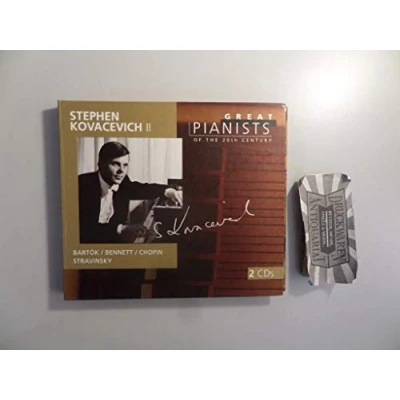 Image of Great Pianists of the 20th Century Stephen Kovacevich, Vol.2