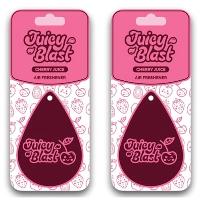 Image of Juicy Blast Cherry Car Air Freshener, Pack of 2
