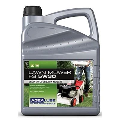 Image of Agealube 5W30 Synthetic Lawn Mower Engine Oil 5L