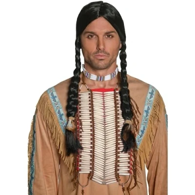 Image of Smiffy&#039;s Western Authentic Indian Beaded Breast Plate