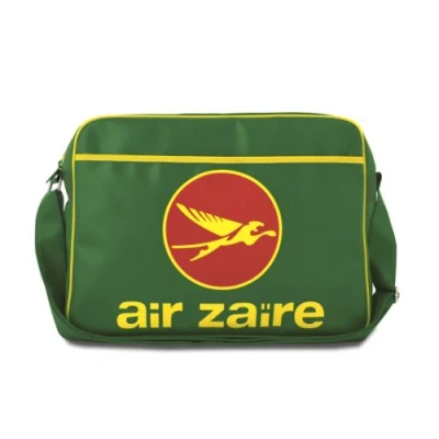 Image of Logoshirt®️ Air Zaire I Logo Shoulder Bag Retro Landscape format green Licensed original design