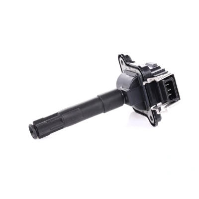 Image of 58905105 Ignition coil HELLA 5DA 358 000 051 3 pin connector 12V incl. spark plug connector, Flush Fitting Pencil Coils VOLKSWAGEN: Golf 4