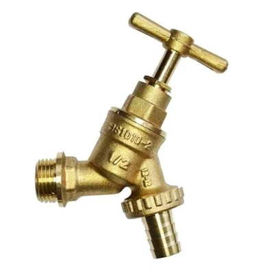 Image of Brass Hose Union Bib Tap 1/2 Garden Outside BS1010 2