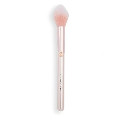 Image of Revolution Create Soft Focus Brush (R6), Makeup for Bronzers, Highlighters, &amp; Blush, Pressed or Loose Powders, Vegan Cruelty Free