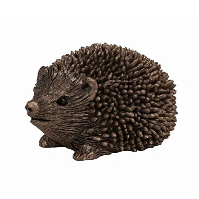 Image of Frith Sculptures Prickly Hoglet Baby Hedgehog Walking Bronze Figurine TMM006