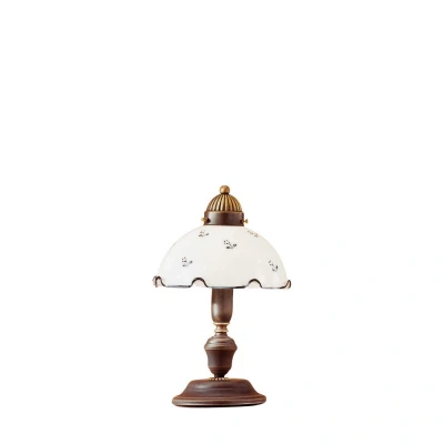 Image of austrolux Decorative table lamp Nonna, white and blue