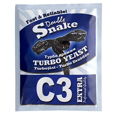 Image of Double Snake C3 Home Brew High Alcohol Spirit Cider Turbo Yeast Makes 25 L