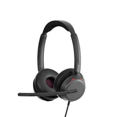Image of EPOS IMPACT 860 ANC Double Sided Wired Headset with Noise Cancelling, USB C Microphone for PC, Super Wideband Audio