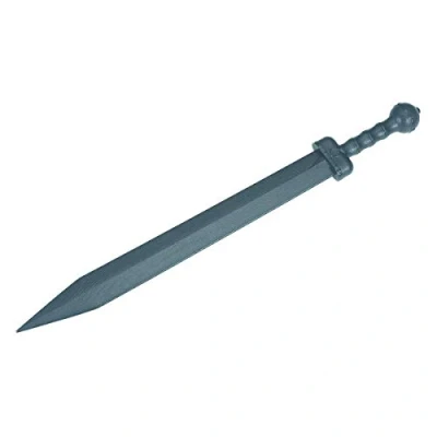 Image of Deluxe Martial Arts Black Polypropylene Plastic &quot;Gladius&quot; Training sword V4