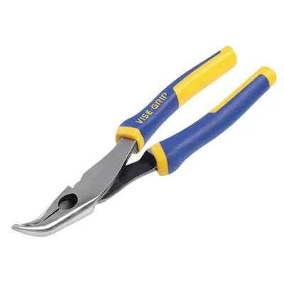 Image of Irwin Visegrip 10505506 Bent Snipe Nose Plier
