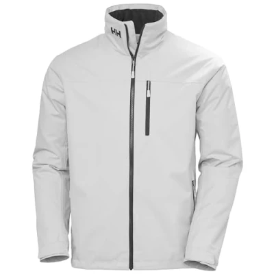 Image of Helly Hansen Men&#039;s Crew Midlayer Jacket, Grey Fog 2.0, S