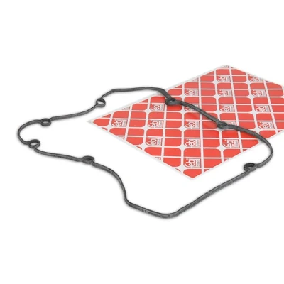 Image of 9630142380 Rocker Cover Gasket FEBI BILSTEIN 19715 Rubber PEUGEOT: 306 Hatchback, 206 Partner I Van, CITROËN: Berlingo / First
