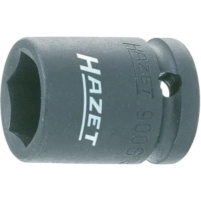 Image of HAZET 900S 18 38 mm 6 Point Hexagon Traction Profile Impact Socket Phosphatised/Oiled