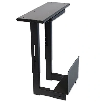 Image of LINDY 40284 Sliding Under Desk PC Holder, black