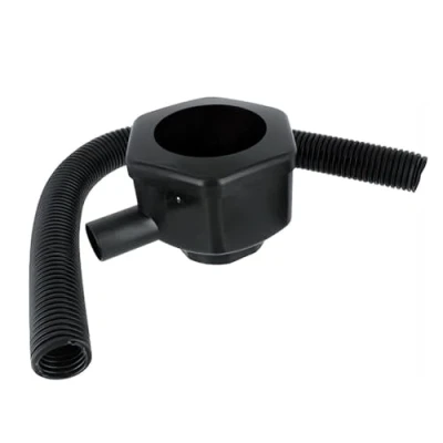 Image of ANGIX Water Butt Diverter Kit Easy to Connects Downpipe Plastic Material Fits Both Round and Square Downpipes