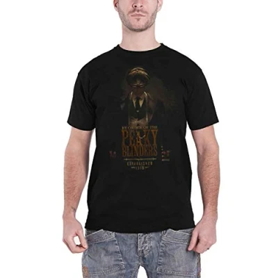 Image of Official T Shirt Peaky Blinders Shelby Brothers &#039;Established 1919&#039; Black L