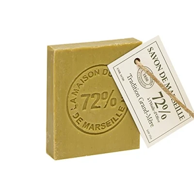 Image of French Soap Slice 150g 72% Olive Oil Maison du Savon de Marseille