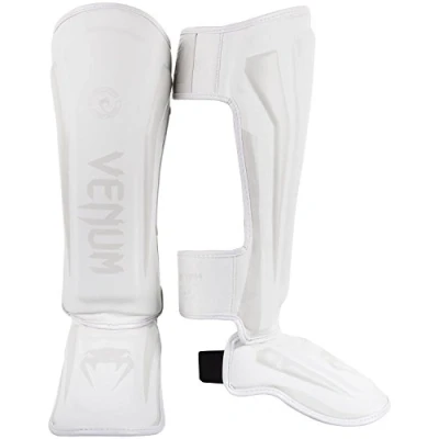 Image of Venum, Elite Standup Shin Guards, Men&#039;s, L, White/White