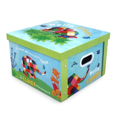 Image of ELMER Robert Frederick Hello Collapsible Storage Box Large