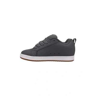 Image of Dc Shoes Men&#039;s Court Graffik Sneaker, Grey/White, 11.5 UK